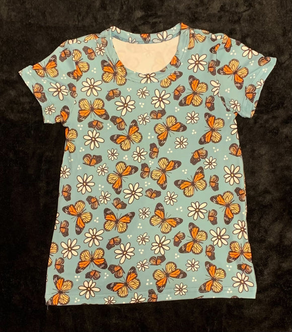 Butterfly T Shirt Dress