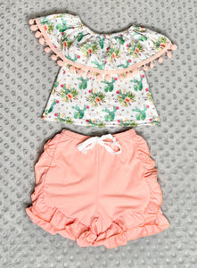 Cactus Short Set