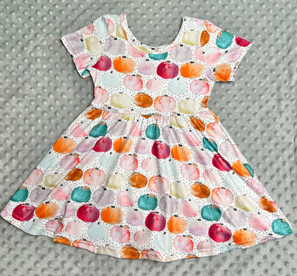 Pastel Pumpkin Dress