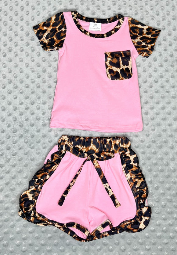 Pink and Leopard Set