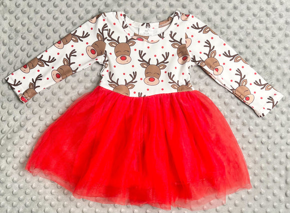 Red Nosed Reindeer Dress