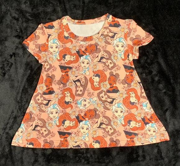 Tattooed Princesses T Shirt Dress